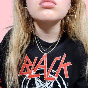 BLACK SCALE DIABOLIC SHIRT